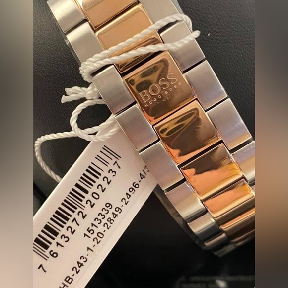 HB1513339 - Hugo Boss Men’s Ikon Two-Tone Chronograph Watch - Picture 11 of 11